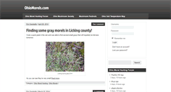 Desktop Screenshot of ohiomorels.com
